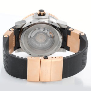 Ulysse Nardin Maxi Diver Steel & Rose Gold Men's Watch 265-90