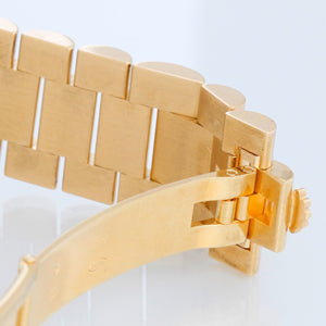 Rolex President Day-Date Men's 18k Yellow Gold Watch 118238