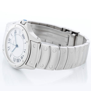 Cartier Santos Ronde Men's/Ladies Midsize 33mm Stainless Steel Automatic Watch