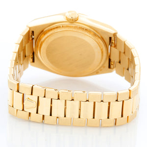 Rolex Oysterquartz President Day-Date Men's Gold Quartz Watch 19018