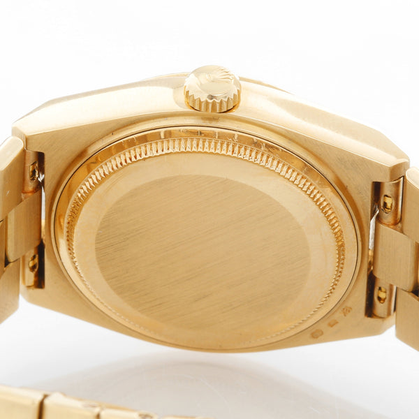 Rolex Oysterquartz President Day-Date Men's Gold Quartz Watch 19018