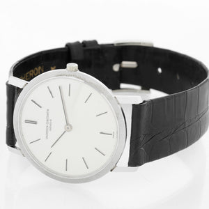 Vacheron Constantin 18K White Gold Ultra Thin Men's Watch