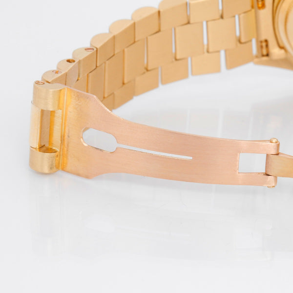 Rolex President Men's 18k Gold & Diamond Day-Date Watch 18038