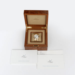 Breguet Marine Automatic Big Date Men's 18k Yellow Gold Watch 5817