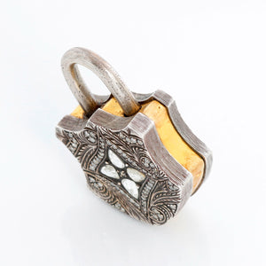 Sevan Biçakçi 24k Yellow Gold & Sterling Silver Starburst Lock