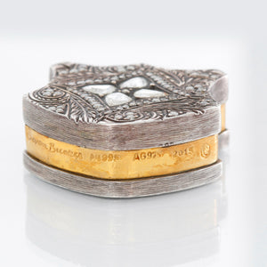 Sevan Biçakçi 24k Yellow Gold & Sterling Silver Starburst Lock