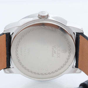Rolex Cellini Cellinium Platinum Men's Watch 5240/6