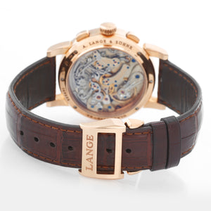 A. Lange & Sohne Datograph Flyback Rose Gold Men's Watch 403.032