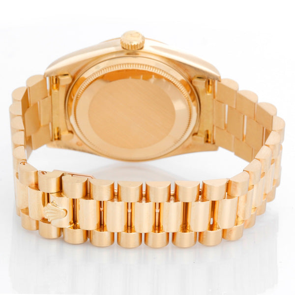 18k Yellow Gold Rolex President Day-Date Men's  Watch 18038