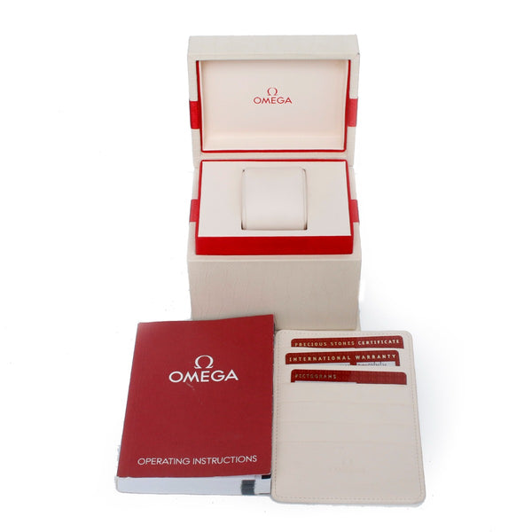 Omega De Ville Rose Gold & Stainless Steel  Women's Watch 424.25.33.20.55.002