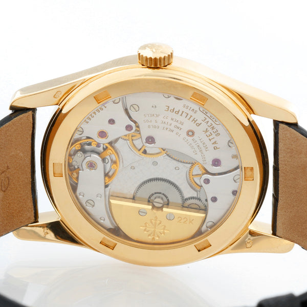 Patek Philippe 18k Yellow Gold Men's Calatrava 5000 J - 001