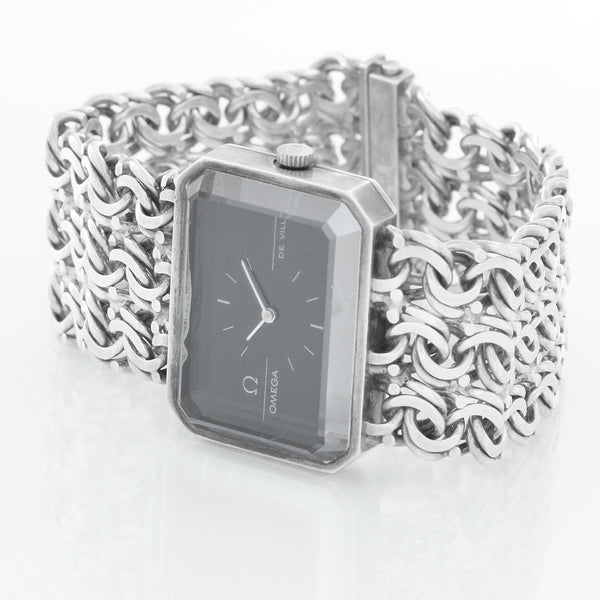 Vintage Omega De Ville with Andrew Grima Silver Bracelet
