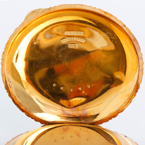 Elgin 18K Yellow Gold Hunter Case Pocket Watch