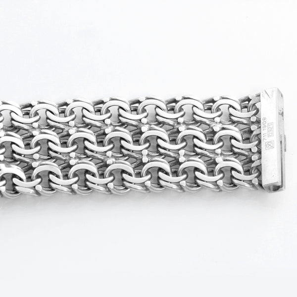 Vintage Omega De Ville with Andrew Grima Silver Bracelet