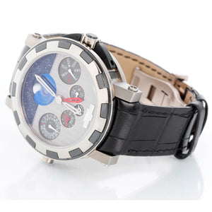 DeWitt Academia Quantieme Perpetual GMT Nebula Mens Watch