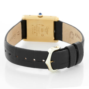 Cartier Must de Cartier Gold Plaque Vermeil Ladies  Watch