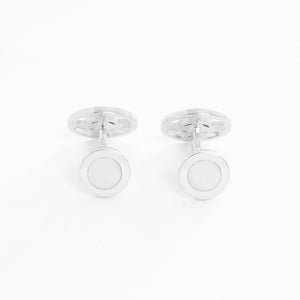 Tiffany & Co. 18K White Gold Atlas Cufflinks