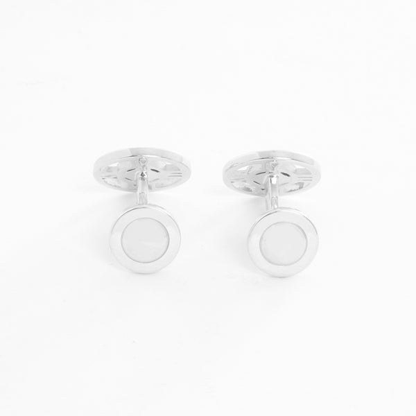 Tiffany & Co. 18K White Gold Atlas Cufflinks