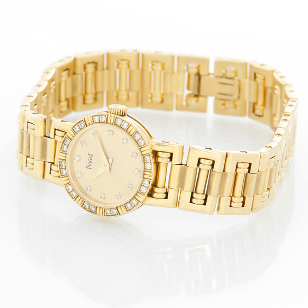 Piaget Ladies Yellow Gold Diamond Watch