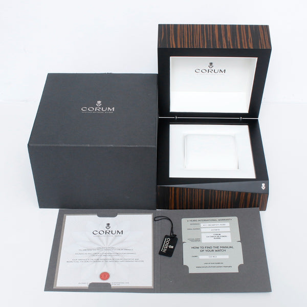 Corum Admiral's Cup 411.100.04 AG50  Stainless Steel Mens' Watch