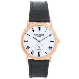 Patek Philippe with Tiffany & Co Dial Calatrava 18k Rose Gold Men's  5116R