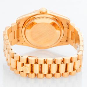 Rolex President Day-Date Men's 18k Yellow Gold Watch 118238