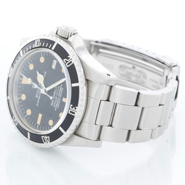 Rare Collectible Vintage Rolex Sea Dweller Men's Steel Watch 1665