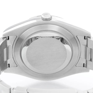 Rolex Datejust II 41mm Watch Silver/Blue Arabic Dial 116334