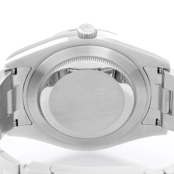 Rolex Datejust II 41mm Watch Silver/Blue Arabic Dial 116334