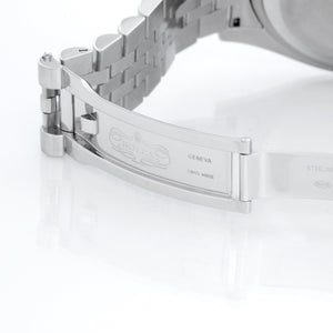 Men's Rolex Datejust Watch Blue jubilee dial with diamonds 116234