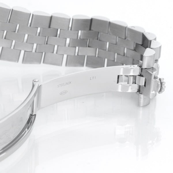 Men's Rolex Datejust Watch Blue jubilee dial with diamonds 116234