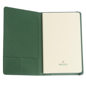 Rolex Agenda with Green Leather Cover