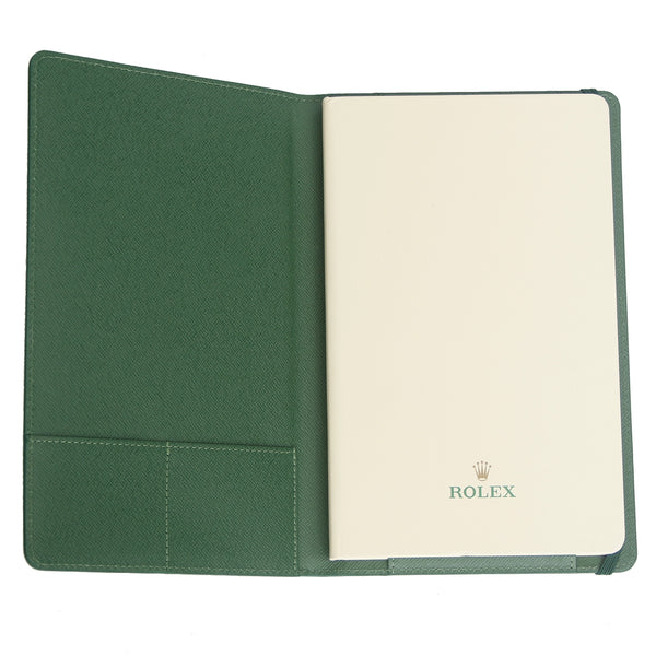 Rolex Agenda with Green Leather Cover