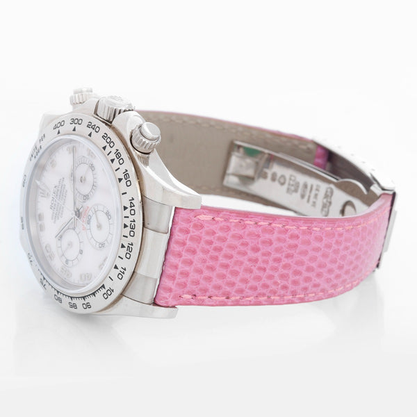 Rolex Daytona 18k White Gold Men's Watch 116519