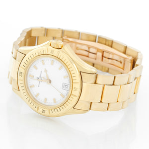 Baume & Mercier Ladies 18K Yellow Gold  Riviera Watch MV045109