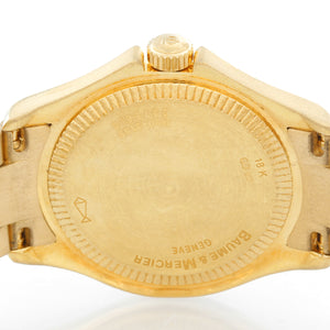Baume & Mercier Ladies 18K Yellow Gold  Riviera Watch MV045109