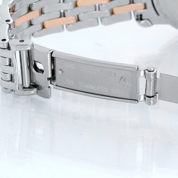 Omega De Ville Rose Gold & Stainless Steel  Women's Watch 424.25.33.20.55.002