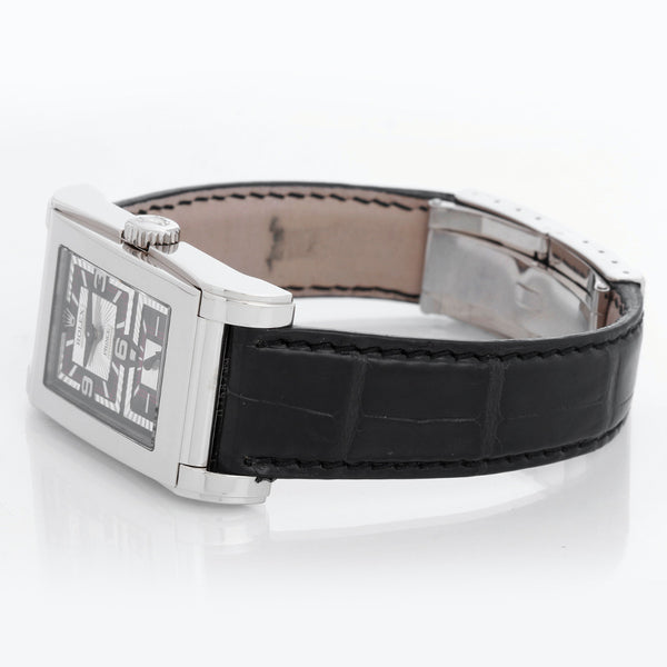 Rolex Cellini Prince 18k White Gold Men's Watch Silver Dial 5443/9