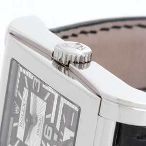 Rolex Cellini Prince 18k White Gold Men's Watch Silver Dial 5443/9