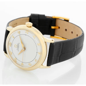 Vintage Omega 14k Yellow Gold Automatic Watch