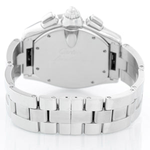 Cartier Roadster Chronograph Stainless Steel Men's Watch W62020X6 2618