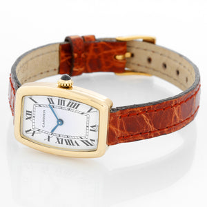 Cartier Tonneau Ladies Yellow Gold  Watch