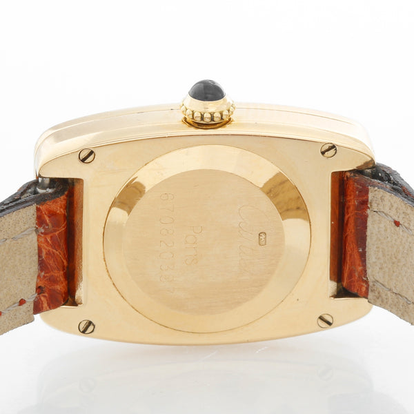 Cartier Tonneau Ladies Yellow Gold  Watch