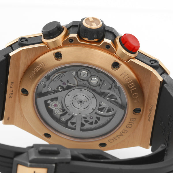 Hublot Big Bang 18K Rose Gold Bi Retrograde King Men's Watch