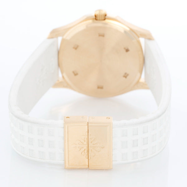 Patek Philippe Aquanaut 18K Yellow Gold Ladies Watch 4960 J