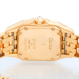 Cartier Panther Ladies 18k Yellow Gold Diamond Watch