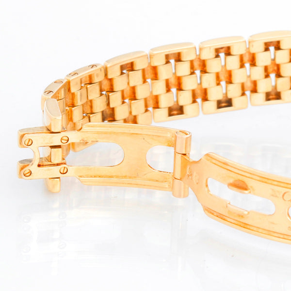 Cartier Panther Ladies 18k Yellow Gold Diamond Watch