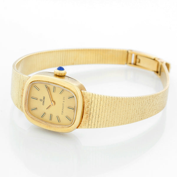 Concord for Tiffany & Co. Yellow Gold Ladies Watch