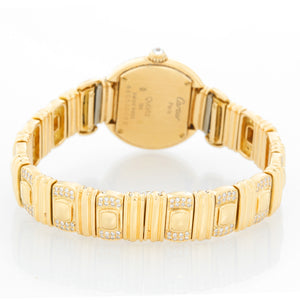 Cartier 18K Yellow gold Quartz Ellipse Ladies Watch / Bracelet
