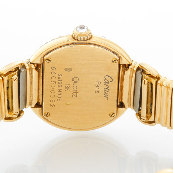 Cartier 18K Yellow gold Quartz Ellipse Ladies Watch / Bracelet